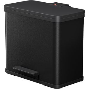 Produktbild für Mülleimer Hailo trio Plus L, schwarz