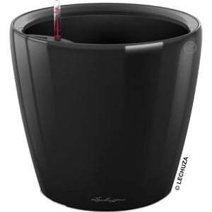 Übertopf Lechuza CLASSICO LS 28, schwarz hochglanz, Ø 29x26cm