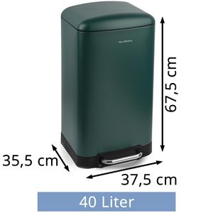 Produktbild für Mülleimer Les-Collectors N863, grün