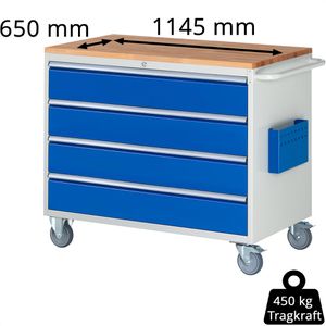 Produktbild für Werkstattwagen Rau Serie 7000, Tragkraft 450 kg