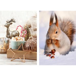 Produktbild für Weihnachtskarte Böttcher-AG Fotomotive sortiert