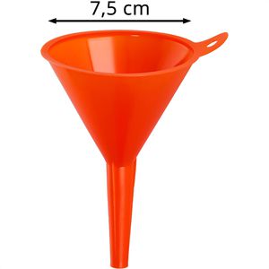 Produktbild für Trichter Pressol 2372043, orange, 6-teiliges Set
