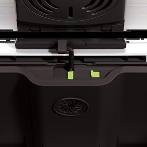 Produktbild für Mülleimer EKO E-Cube, VB 926840, matt silber