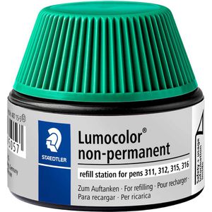 Produktbild für Nachfülltusche Staedtler Lumocolor 48715-5, grün