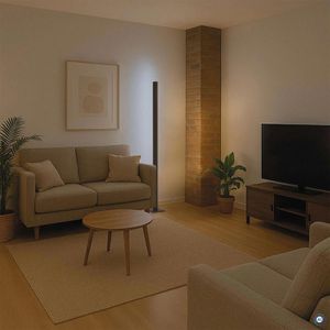 Produktbild für Stehlampe Maul Maulpino high performance LED, schwarz, 143 cm