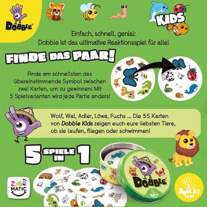 Produktbild für Kartenspiel Zygomatic ZYGD0031, Dobble Kids