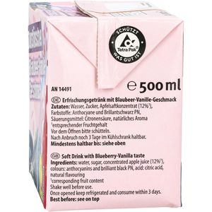 Produktbild für Saft Durstlöscher Blaubeer-Vanille-Geschmack