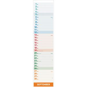 Produktbild für Streifenkalender Alpha 163101, Megaplaner XL