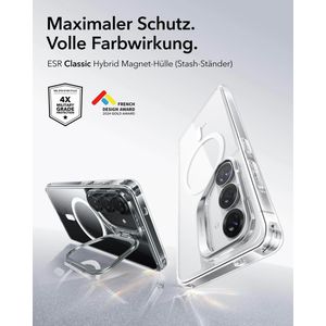 Produktbild für Handyhülle ESR Classic Hybrid HaloLock, 1A8950010, transparent