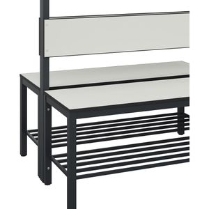 Produktbild für Umkleidebank CP-Möbel 8060-210, Sitzfläche Holz, 100 cm