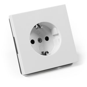 Produktbild für Steckdose McPower Shallow, Unterputz