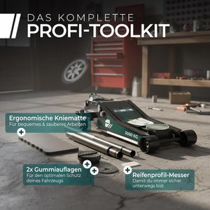 Produktbild für Rangierwagenheber CargoVA HJ-3000, extra flach