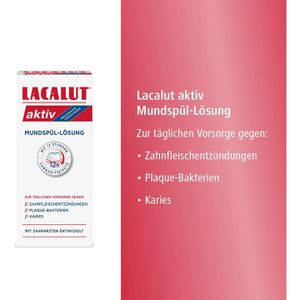 Produktbild für Mundspülung LACALUT aktiv Mundspül-Lösung