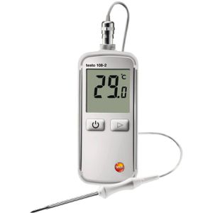 Testo Einstichthermometer 108-2, digital, -50 bis 300°C, HACCP, 100 cm Kabel, Sonde 10 cm