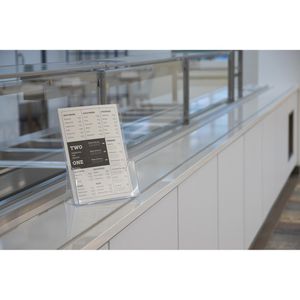 Produktbild für Prospekthalter Ores transparent