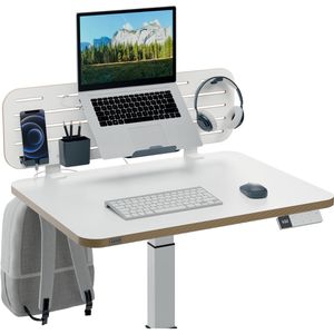 Produktbild für Tischtrennwand Leitz Ergo Pegboard 65490000, weiß