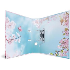 Produktbild für Ordner Herma 19556 Flowers, Karton, A4