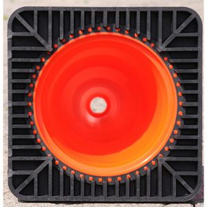 Produktbild für Leitkegel UvV FLEX0210, Höhe 30cm