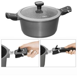 Produktbild für Topfset STONELINE Imagination 20091, Aluguss