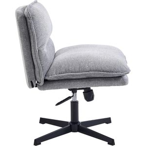 Produktbild für Loungesessel hJh-OFFICE Criss-Cross 20, 670693, dunkelgrau