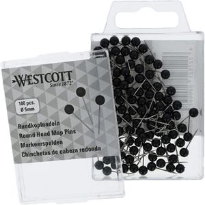Produktbild für Markierungsnadeln Westcott E-1050200, schwarz