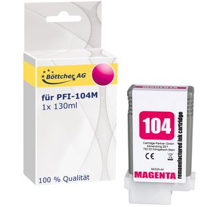 Produktbild für Tinte Böttcher-AG für Canon PFI-104M