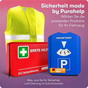 Produktbild für Parkscheibe PURAHELP aus Kunststoff, manuell