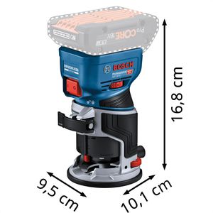 Produktbild für Kantenfräse Bosch GKF 18V-8 Professional, Akku