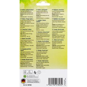 Produktbild für Sticker Heitmann-Eierfarben Lustige Gesichter