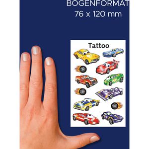 Produktbild für Temporäre-Tattoos Zweckform Z-Design 56685, farbig