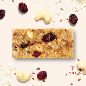 Produktbild für Müsliriegel Hafervoll Organic-Flapjack Berry &amp; Cashew, BIO