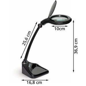 Produktbild für Lupenleuchte Maul Mauliris, 100 mm Glaslinse, LED