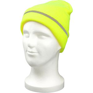 Produktbild für Wintermütze elysee Erwin, signalgelb