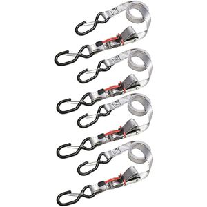 Produktbild für Spanngurt Master-Lock 3062EURDAT, grau, mit Haken &amp; Ratsche