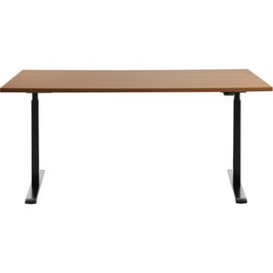 Produktbild für Schreibtisch Topstar E-Table, buche / schwarz