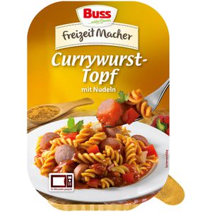 Produktbild für Fertiggericht Buss Freizeitmacher Currywurst-Topf