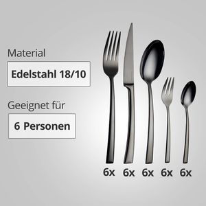 Produktbild für Besteck-Set Echtwerk Avelino, Besteckkasten, Edelstahl 18/10