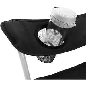 Produktbild für Campingstuhl Songmics GCB01BK, schwarz, bis 120 kg