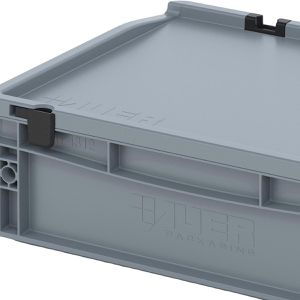 Produktbild für Eurobox AUER ED 43/12, grau, 10 Liter