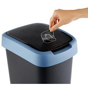 Produktbild für Mülleimer Rotho Twist 1754306161, blau