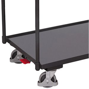 Produktbild für Tischwagen VARIOfit sw-801.501/AG, Metall &amp; Holz