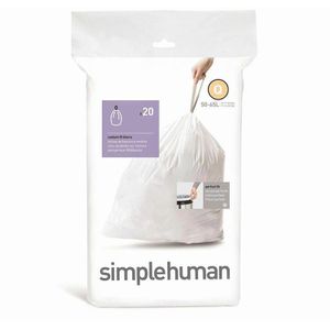 Müllbeutel Simplehuman CW0176, Typ Q, 50-65 Liter