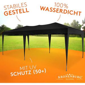 Produktbild für Pavillon Kronenburg 275, schwarz