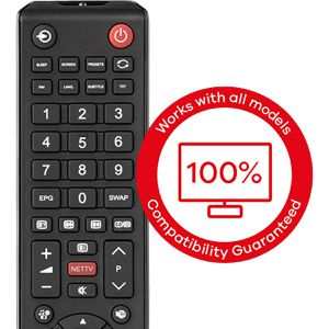 Produktbild für Ersatzfernbedienung One-For-All Toshiba TV