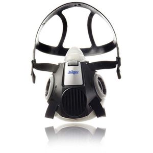 Dräger Atemschutzmaske X-plore Halbmaske 3300, Maskenkörper, mit Ventil, Größe L