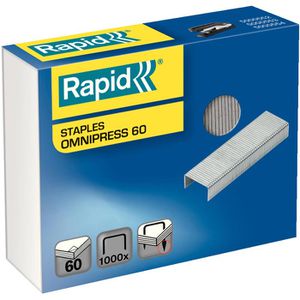 Heftklammern Rapid 5000561, Omnipress 60, verzinkt