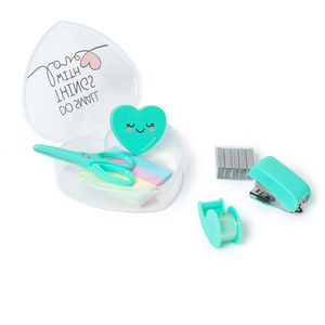 Schreibtischset Legami Mini-Büroset Heart, SET0002