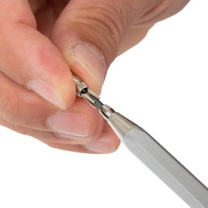 Produktbild für Druckbleistift Koh-I-Noor Versatil 5228 kurz, silber, Metall