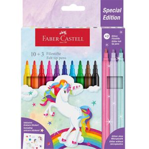 Filzstifte Faber-Castell 10+3 Einhorn, 554213