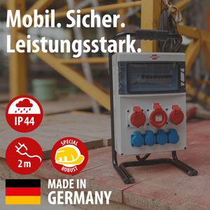 Produktbild für CEE-Stromverteiler Brennenstuhl BSV 4, mobil, für außen